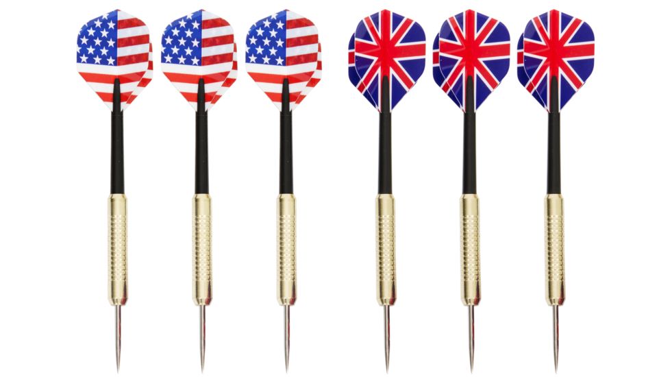 DMI 18in Arachnid Manchester Dartboard Cabinet Set, D4216