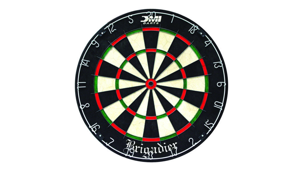 DMI Brigadier Staple-free Bristle Dartboard, 60012