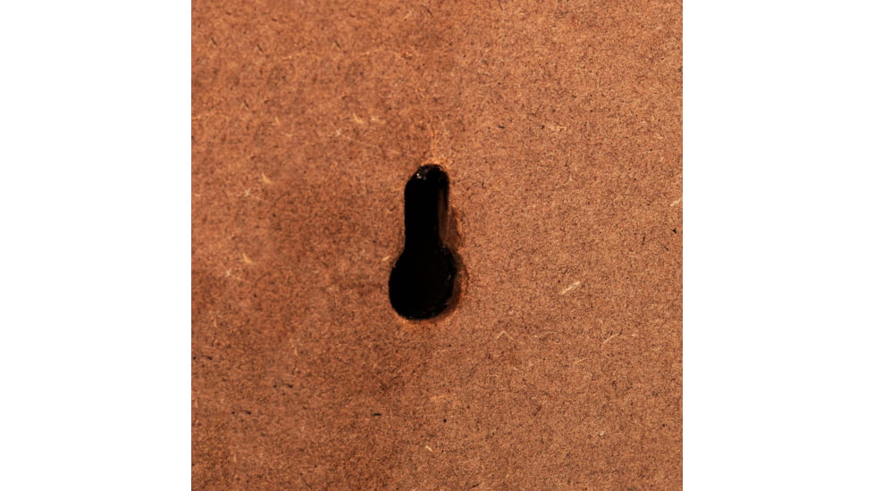 DMI Dublin Bristle Dartboard Cabinet Set, Wood grain/Tan, D4600RTW