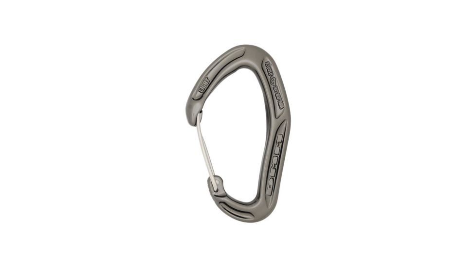 DMM Alpha Light Carabiner - Gunmetal Gray