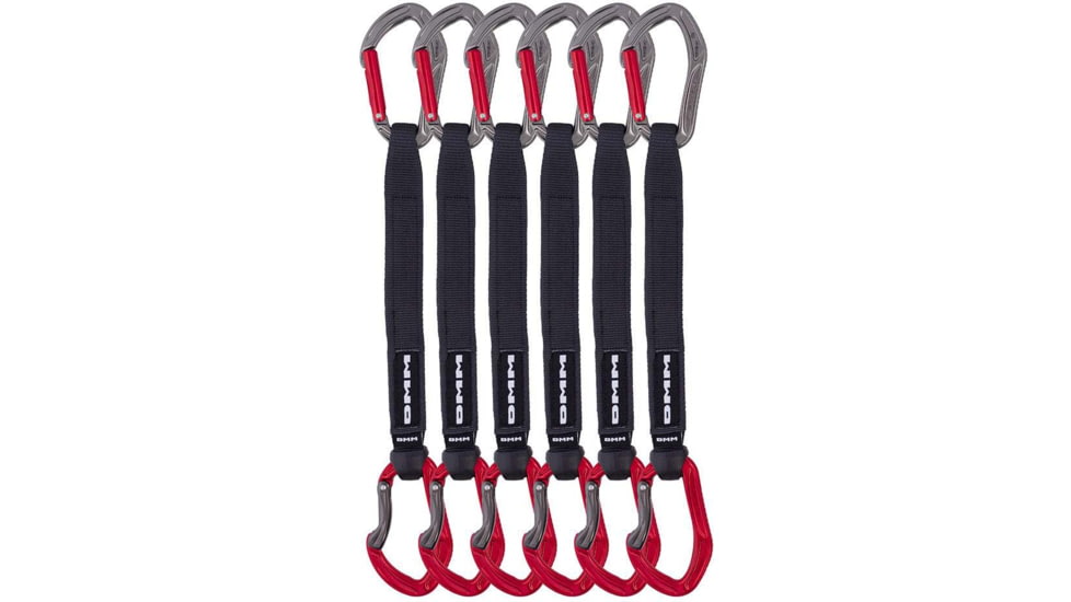 DMM Alpha Sport Quickdraw, 6 Pack, Red, 25 cm, A526RD-25VWP6
