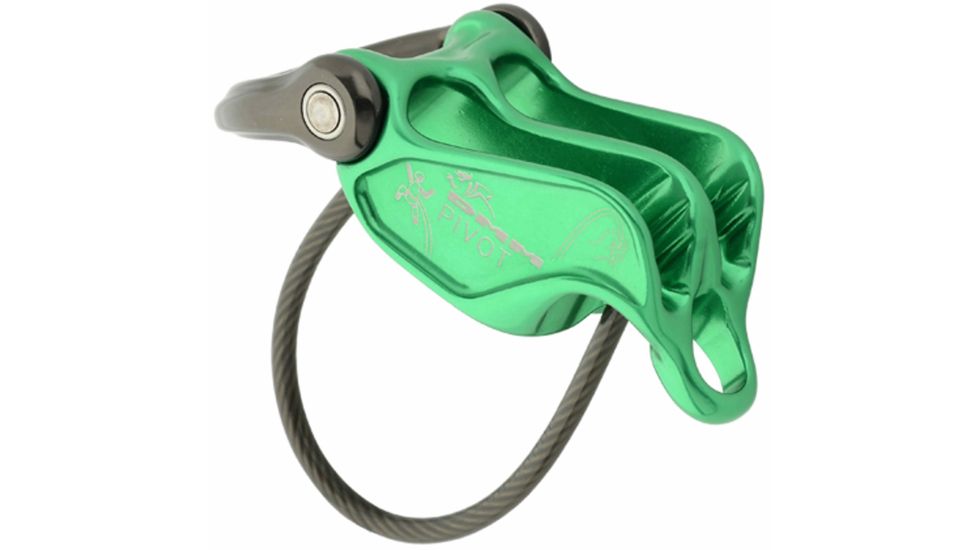 DMM Pivot Belay Device-Green