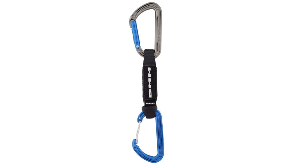 DMM Shadow/Spectre Hybrid Quickdraw, Titanium/Blue, 12cm, A301-358BL-12