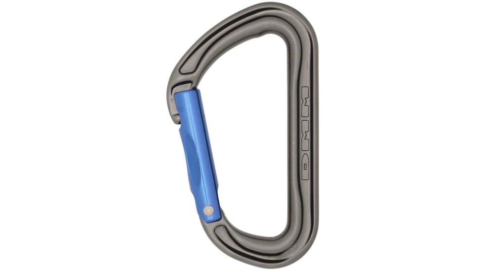 DMM Shadow Straight Gate, Titanium/Blue, One Size, A301BL