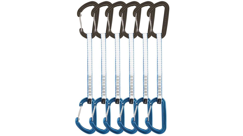 DMM Spectre Quickdraw, Pack of 7, Silver/Blue, 18cm, A358-18BLP6