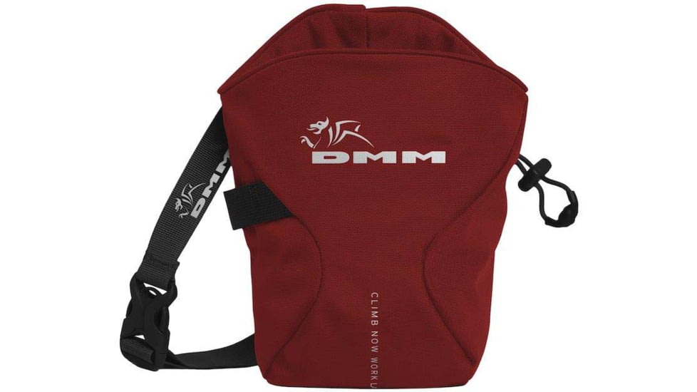 DMM Traction Chalk Bag, Red, One Size, CB32RD