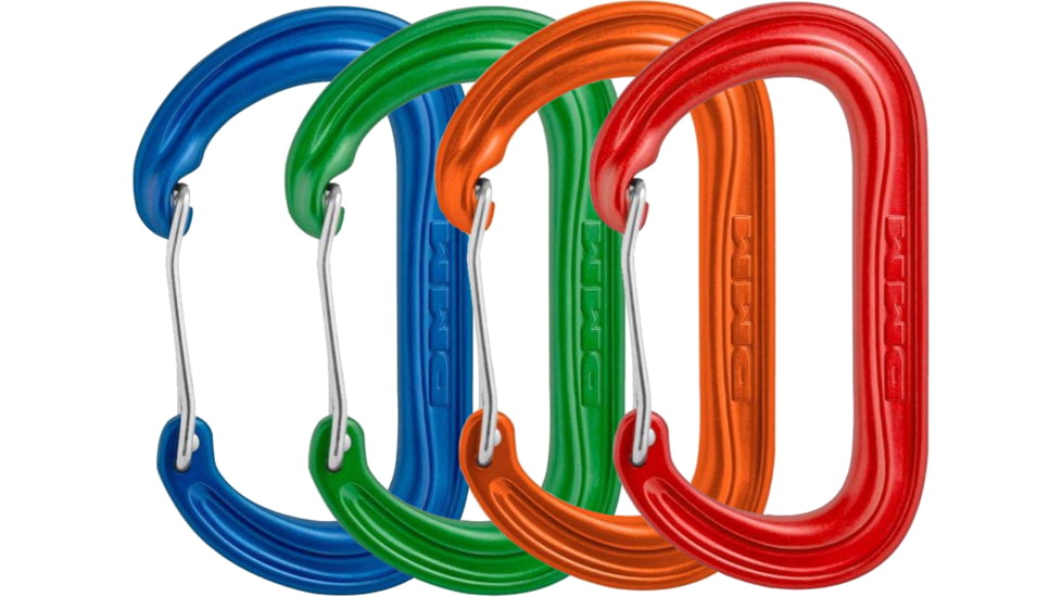 DMM WallDO Carabiner - 4 Pack, Assorted, One Size, A408-P4