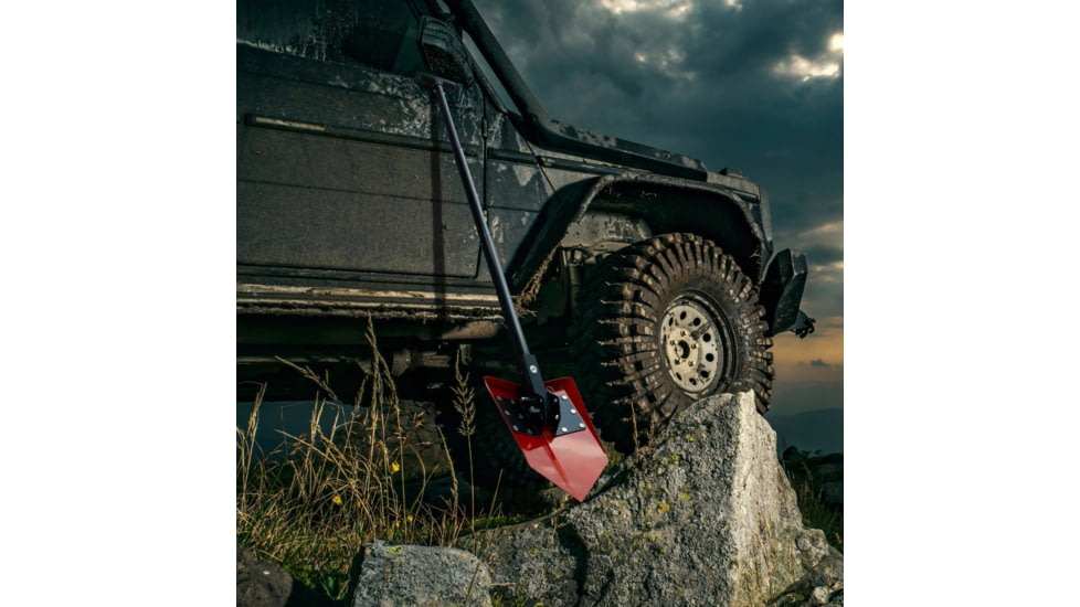 DMOS Delta Steel Shovel, Red, 32707