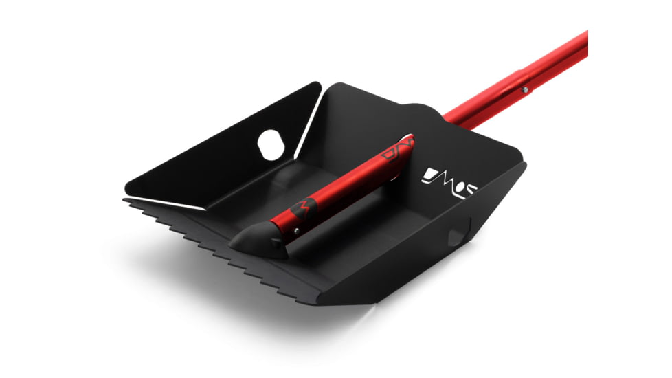 DMOS Stealth XL Shovel, Black/Red, 32730