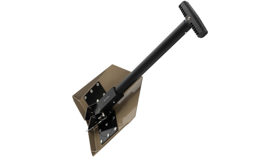 DMOS The Delta FDE Shovel, 24in x 11in x 2.75in, Flat Dark Earth 14 Gauge Cold-Rolled Steel Blade, 6.3lb, 20SU-DSST-FDBK