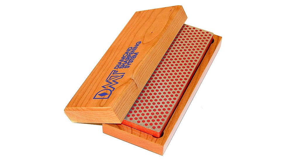 DMT Diamond Whetstone, 6.00 in., Hardwood Case DMW6F