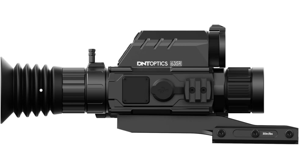 DNT Optics ThermNight 1.5-6x Thermal Rifle Scope, 5-20x Day/Night w/ Laser Rangerfinder