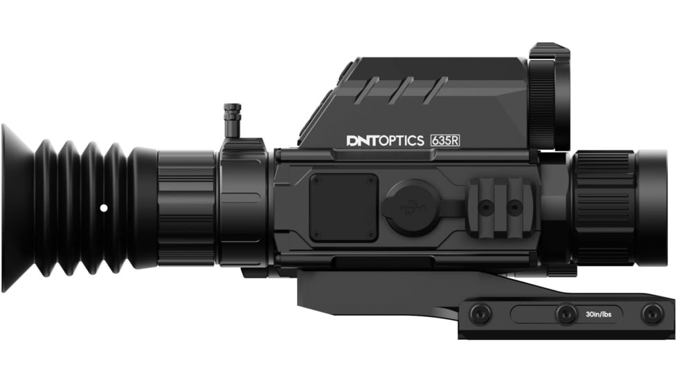 DNT Optics ThermNight 1.5-6x Thermal Rifle Scope, 5-20x Day/Night w/ Laser Rangerfinder
