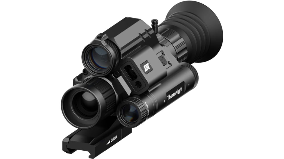 DNT Optics ThermNight 1.5-6x Thermal Rifle Scope, 5-20x Day/Night w/ Laser Rangerfinder