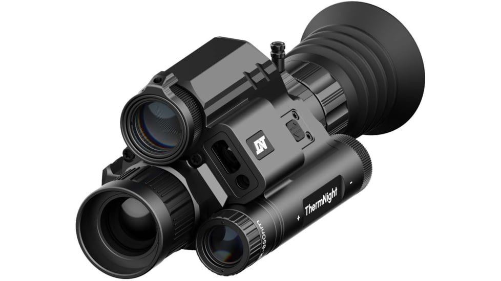 DNT Optics ThermNight 1.5-6x Thermal Rifle Scope, 5-20x Day/Night w/ Laser Rangerfinder