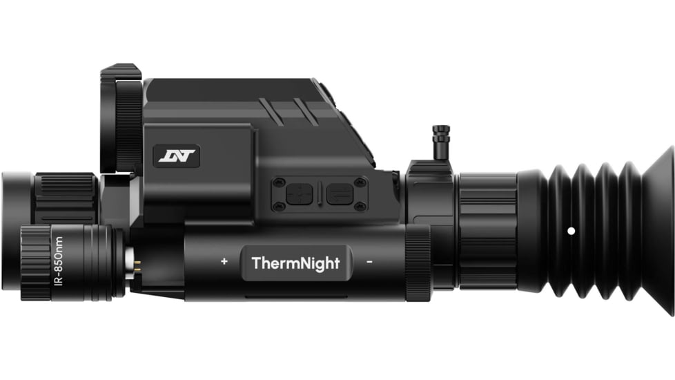 DNT Optics ThermNight 1.5-6x Thermal Rifle Scope, 5-20x Day/Night w/ Laser Rangerfinder