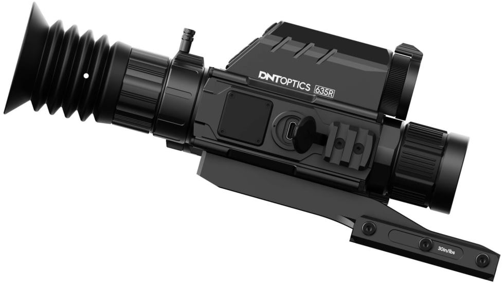 DNT Optics ThermNight 1.5-6x Thermal Rifle Scope, 5-20x Day/Night w/ Laser Rangerfinder