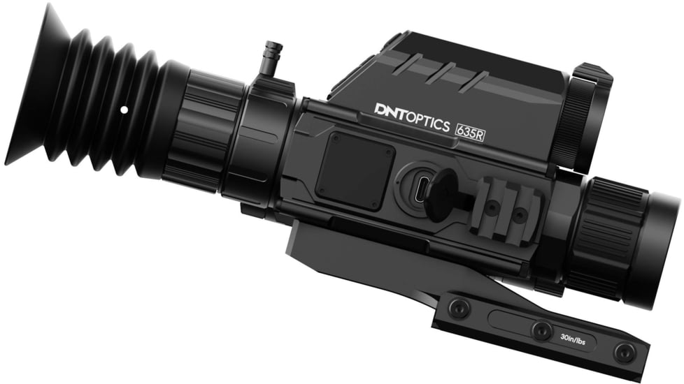 DNT Optics ThermNight 1.5-6x Thermal Rifle Scope, 5-20x Day/Night w/ Laser Rangerfinder