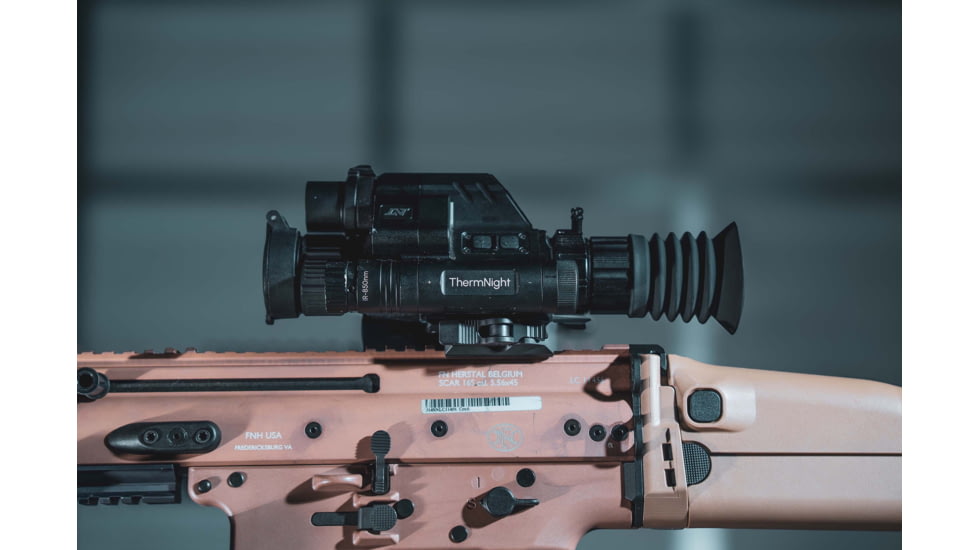 DNT Optics ThermNight 1.5-6x Thermal Rifle Scope, 5-20x Day/Night w/ Laser Rangerfinder