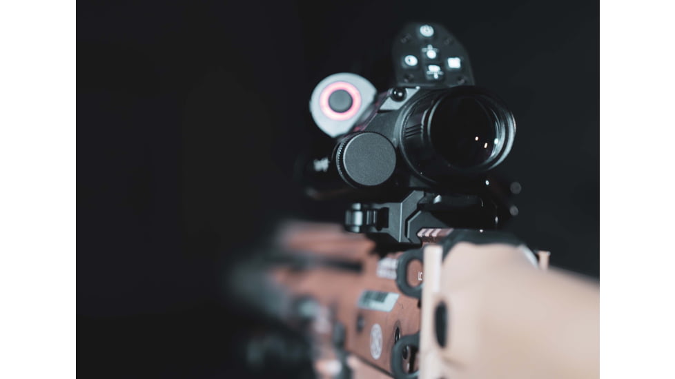 DNT Optics ThermNight 1.5-6x Thermal Rifle Scope, 5-20x Day/Night w/ Laser Rangerfinder