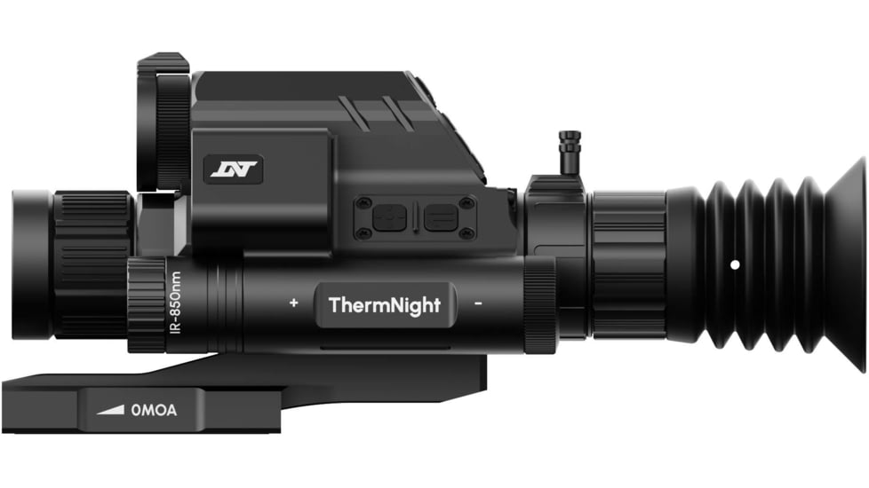 DNT Optics ThermNight 1.5-6x Thermal Rifle Scope, 5-20x Day/Night w/ Laser Rangerfinder