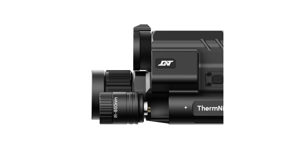 DNT Optics ThermNight 2.5-10x Thermal Rifle Scope, 5-20x Day/Night w/ Laser Rangefinder