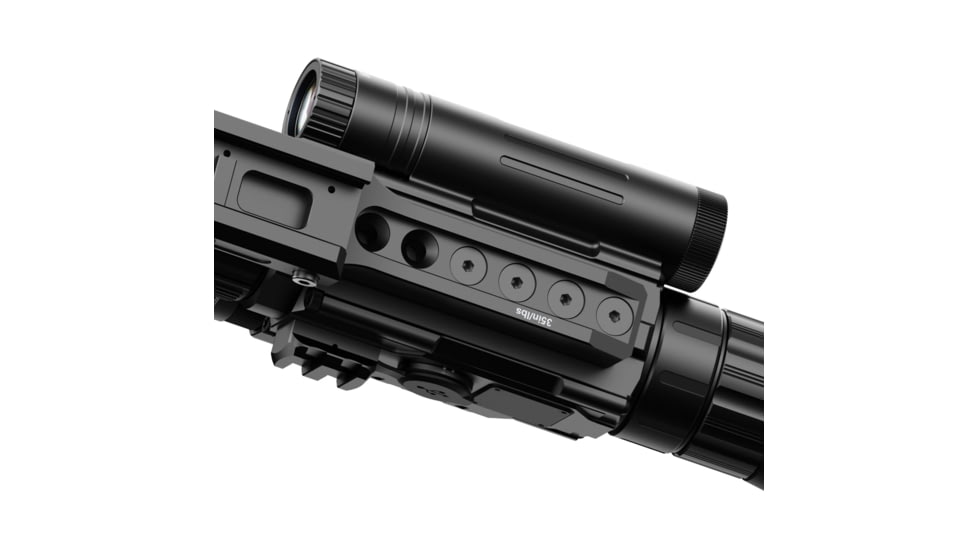 DNT Optics ThermNight 2.5-10x Thermal Rifle Scope, 5-20x Day/Night w/ Laser Rangefinder