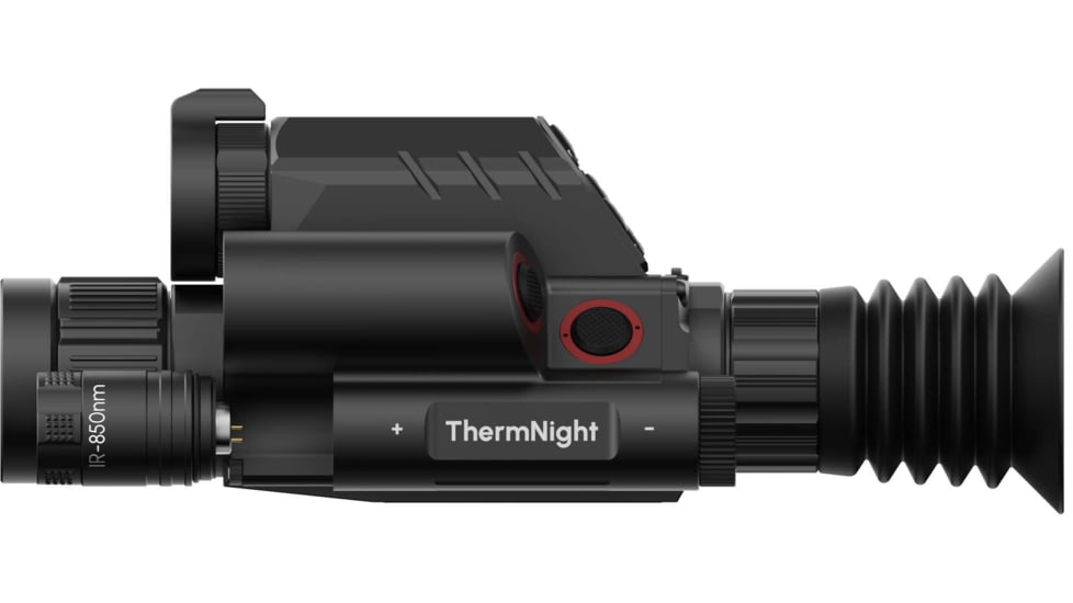 DNT Optics ThermNight 3-12x52mm Thermal Rifle Scope w/5-20x Night Vision Multispectral Scope with Laser Rangefinder and Ballistic Calculator