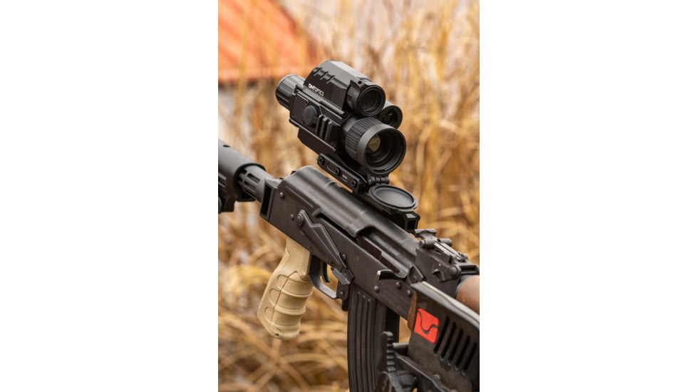 DNT Optics ThermNight 3-12x52mm Thermal Rifle Scope w/5-20x Night Vision Multispectral Scope with Laser Rangefinder and Ballistic Calculator