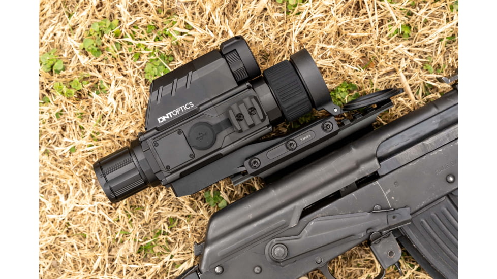 DNT Optics ThermNight 3-12x52mm Thermal Rifle Scope w/5-20x Night Vision Multispectral Scope with Laser Rangefinder and Ballistic Calculator