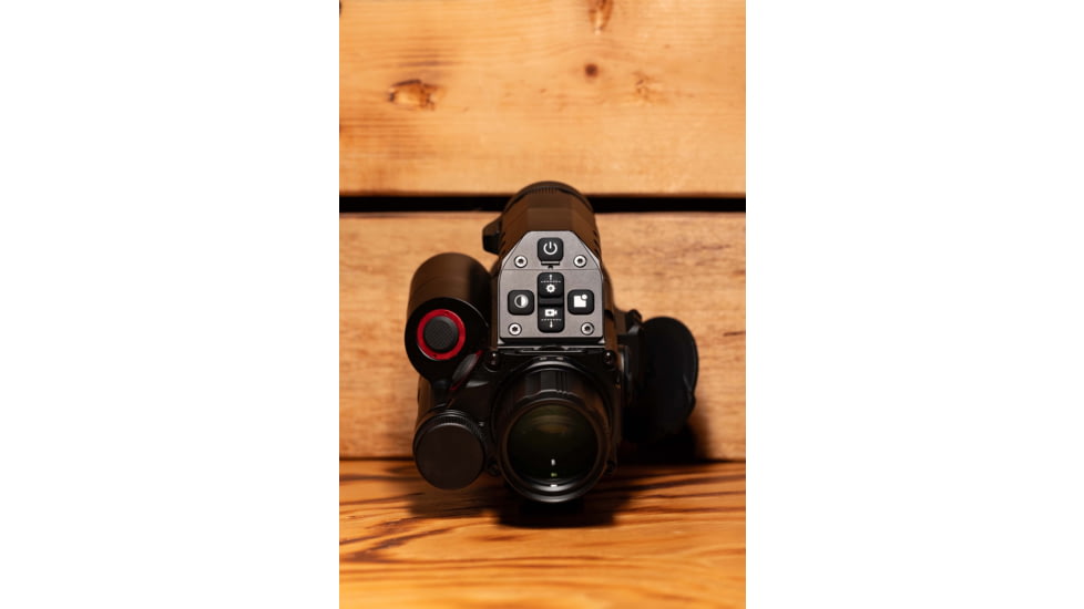 DNT Optics ThermNight 3-12x52mm Thermal Rifle Scope w/5-20x Night Vision Multispectral Scope with Laser Rangefinder and Ballistic Calculator
