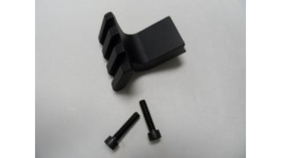 DNZ Products 45DAR Picatinny Rail for 45 Degree Accessory Rail Style, Black, 45DAR
