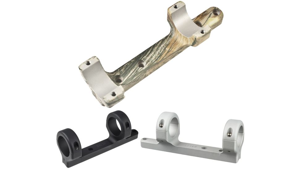 DNZ CVA Rifle Black Powder 1 Inch Scope Tube Mounts, APG, Black, Camo, Silver