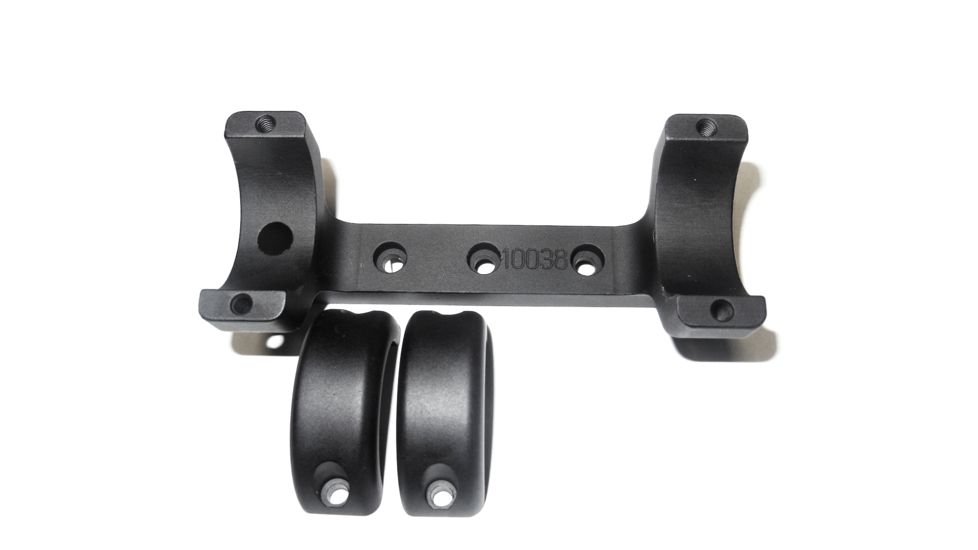 DNZ Products Game Reaper Scope Mount - CVA Black Powder Rifles, Low Ring, 1 in Tube, Silver, 10020S