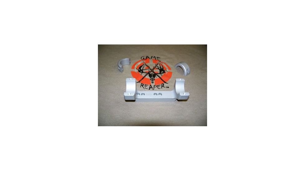 DNZ Products Game Reaper Scope Mount - Kimber 84M, Low Ring, 1 in Tube, Silver, 16800s