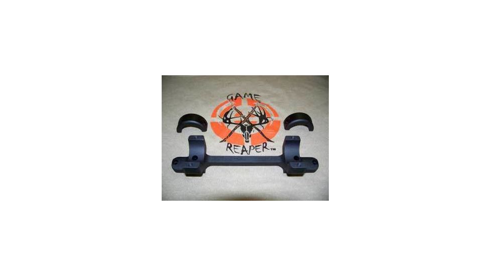DNZ Products Game Reaper Scope Mount - Savage All Round Receiver Short Action, Medium Ring, 0 MOA, Right Hand, 1 in Tube, Black Matte, 20200