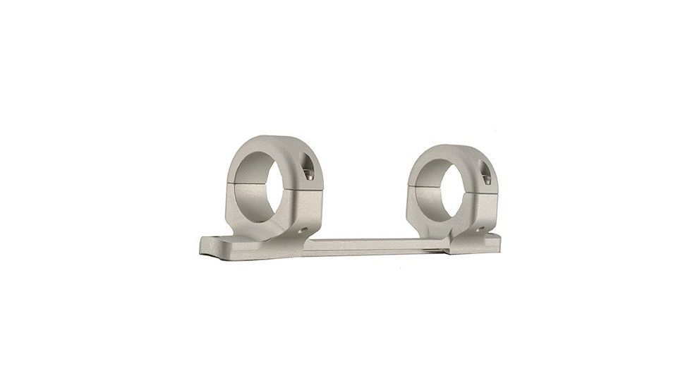DNZ Products Game Reaper Scope Mount - Remington 700 Short Action, Low Ring, 0 MOA, 1 in Tube, Silver, 15700