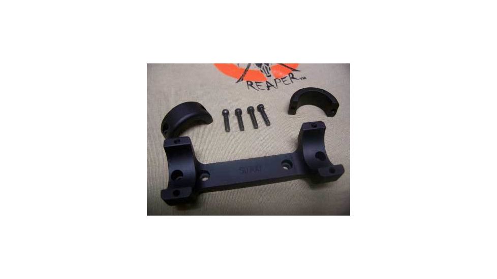 DNZ Products Game Reaper Scope Mount - Remington 7400,7600,750, Medium Ring, Short Action, 1 in Tube, Black Matte, 52700