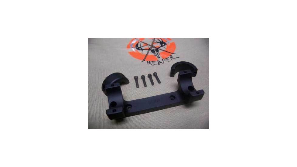 DNZ Products Game Reaper Scope Mount - Remington 7400,7600,750, Medium Ring, Short Action, 1 in Tube, Black Matte, 52700