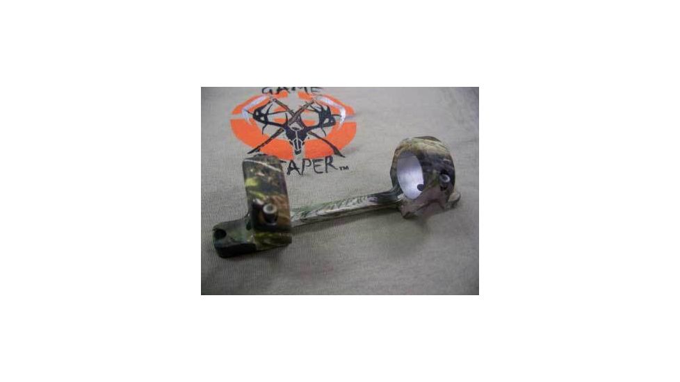 DNZ Products Game Reaper Scope Mount - Remington 700 Short Action, Medium Ring, 0 MOA, 1 in Tube, Silver, 21700