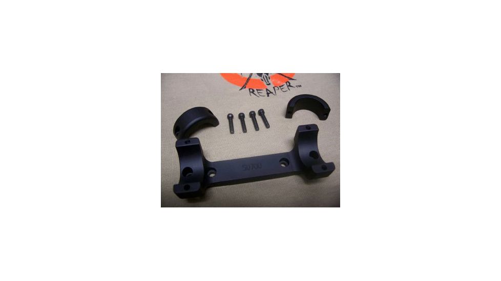 DNZ Products Game Reaper Scope Mount - Browning X Bolt Long Action, Medium Ring, 30 mm Tube, Black Matte, 96500