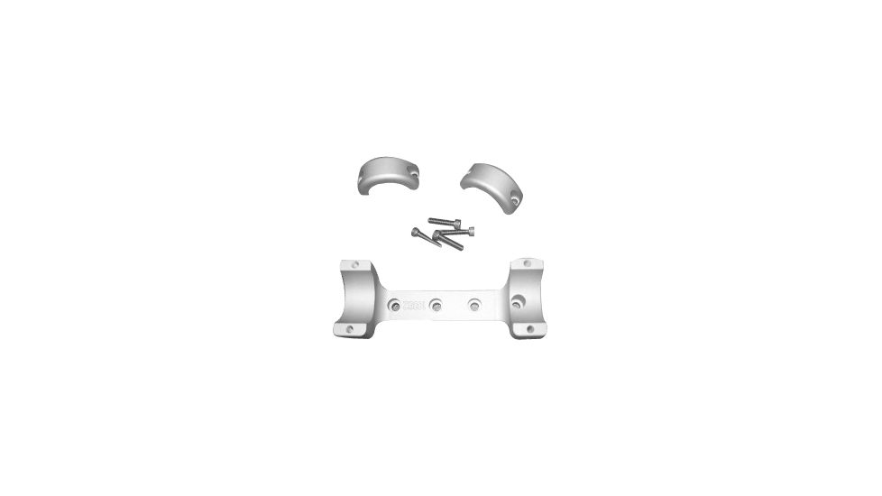 DNZ Products Game Reaper Scope Mount - Newer Black Powder &amp; Rifle Barrels, Extra High Ring, 30 mm Tube, Silver, 10039S
