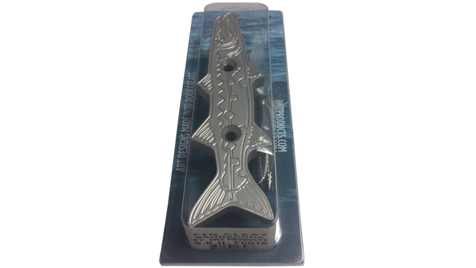 DNZ Products Fin Cleat - Docking &amp; Anchoring Equipment - Barracuda, Silver, FC01S