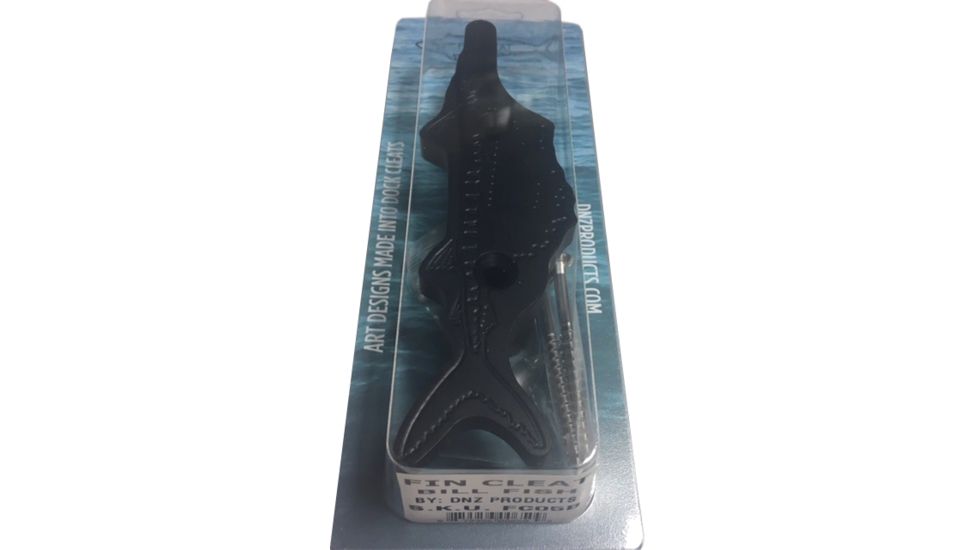 DNZ Products Fin Cleat - Docking &amp; Anchoring Equipment - Bill Fish, Black, FC05B