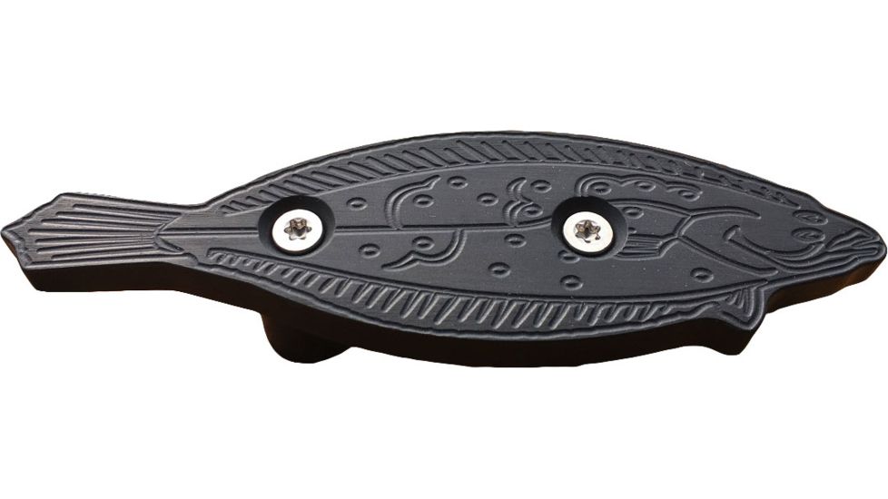 DNZ Products Fin Cleat - Docking &amp; Anchoring Equipment - Flounder, Black FC02B