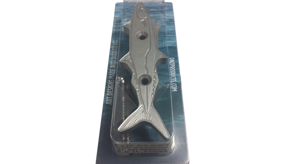 DNZ Products Fin Cleat - Docking &amp; Anchoring Equipment - King Mackerel, Silver, FC08S