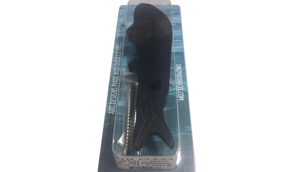 DNZ Products Fin Cleat - Docking &amp; Anchoring Equipment - Mahi - Mahi, Black, FC07B