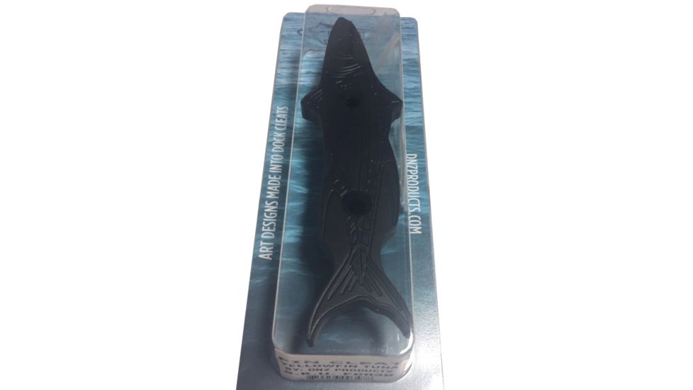 DNZ Products Fin Cleat - Docking &amp; Anchoring Equipment - Yellow Fin Tuna, Black, FC03B