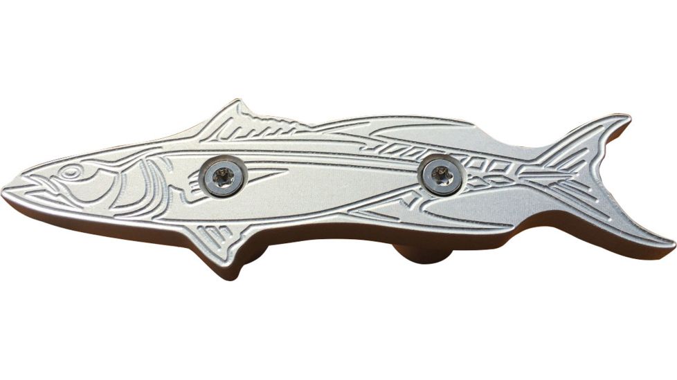 DNZ Products Fin Cleat - Docking &amp; Anchoring Equipment - Yellow Fin Tuna, Silver FC03S