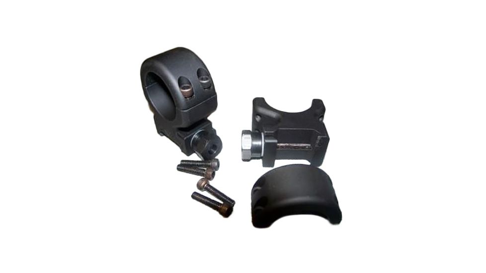 DNZ Products Freedom Reaper Scope Mount - 2 x Picantinny Rail, Extra High Ring, Tube, Black Matte, 34PXH2
